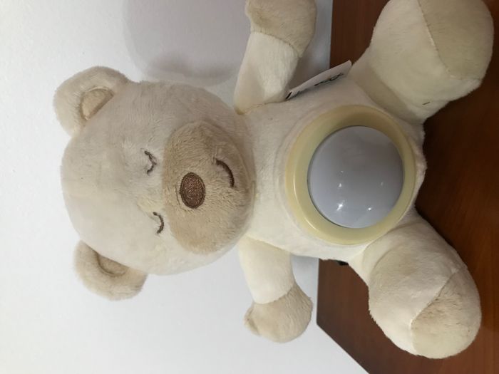 doudou ourson veuilleuse tineo