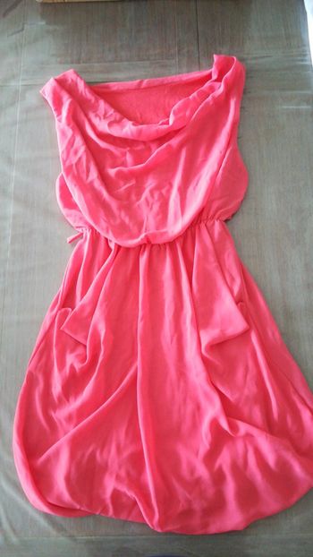Robe corail taille 2