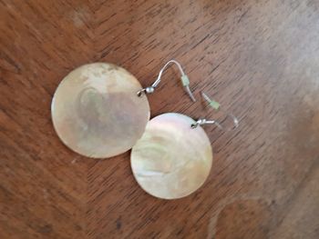 Boucles d'oreilles nacre