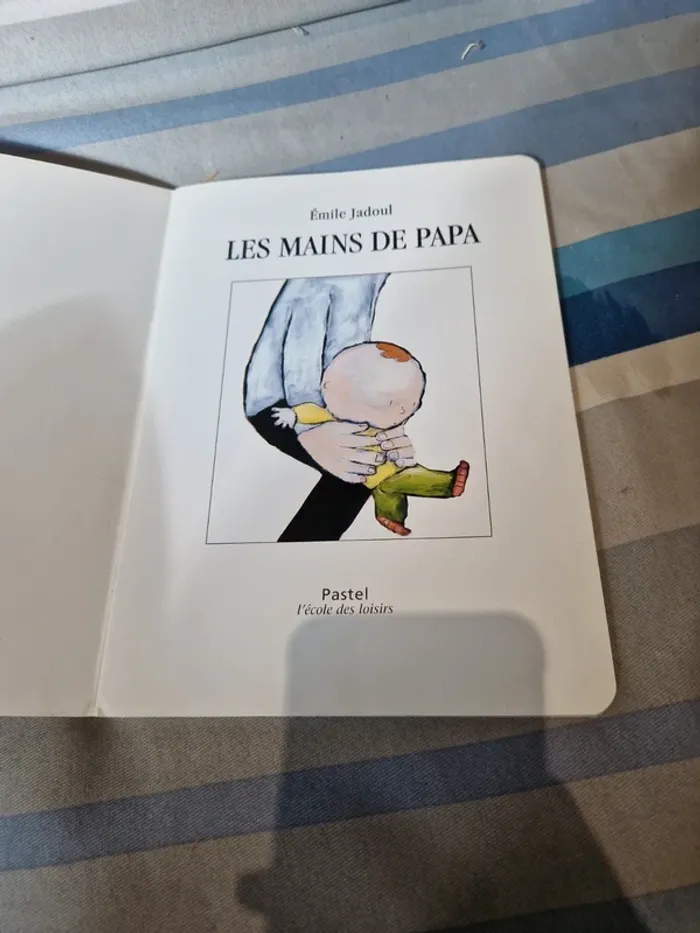 Livre les mains de papa - photo numéro 2