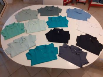 Lot de polos et t-shirts manches courtes garçon 5 ans