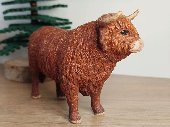 Schleich figurine bovidé bœuf Animal de la ferme - photo numéro 2