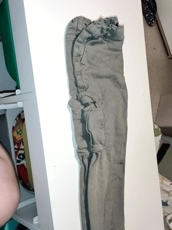 Pantalon garçon style cargo