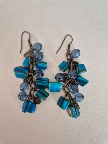 Boucles d'oreilles turquoise