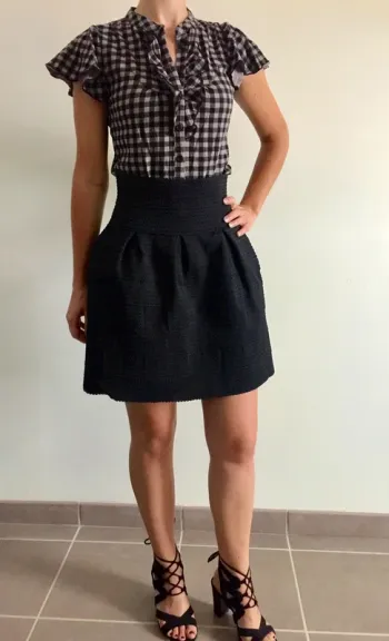 Chemise à carreaux