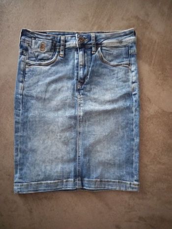 Jupe en jean femme 34