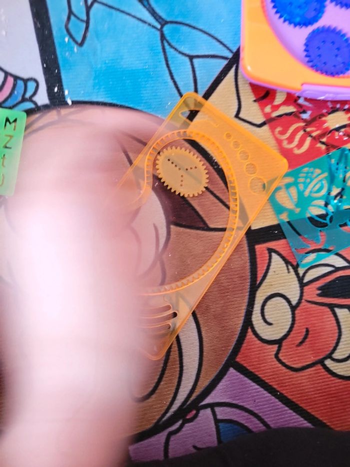 Gros lot de mandataire dessin avec figurine et support - photo numéro 8