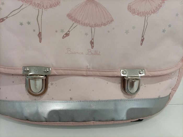 Cartable Bianca ballet ( avec trousse assortie) 🎒 - photo numéro 4