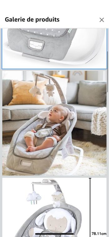 Transat, balancelle bébé