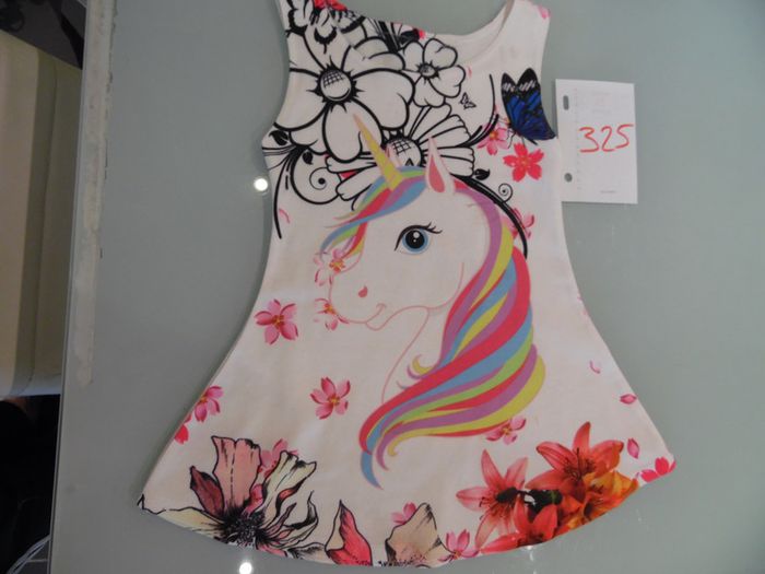 robe 2 ans Licorne