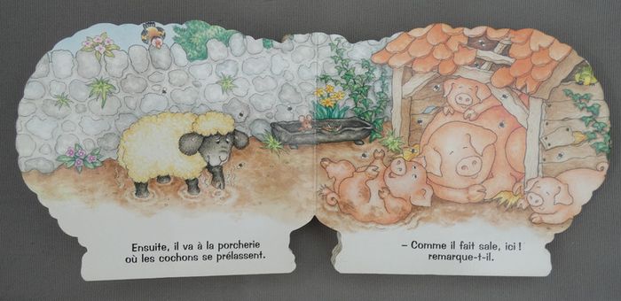 Joli livre cartonné "Un tout petit mouton" - photo numéro 4