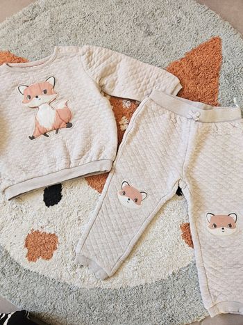 Ensemble renard- 24 mois