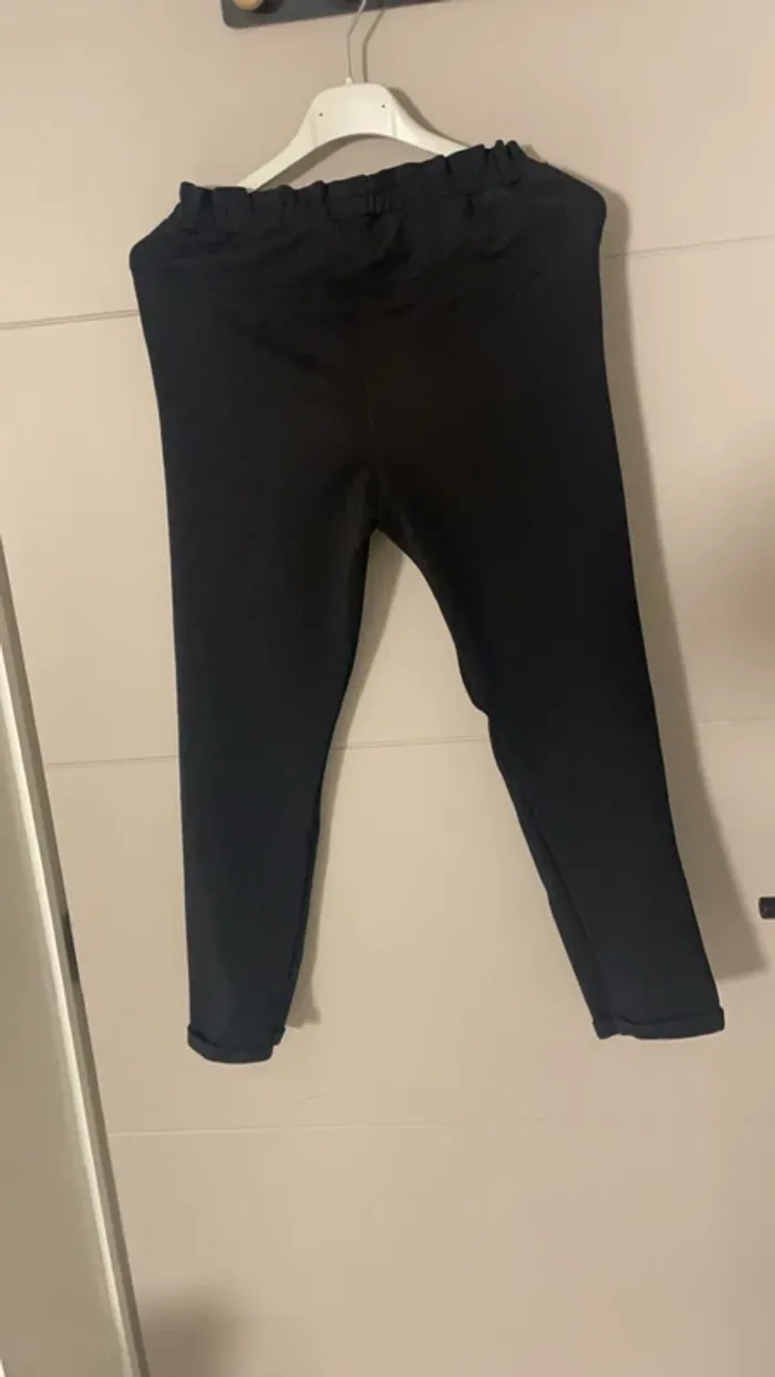 Pantalon fluide noir Okaïdi – Taille 10 ans