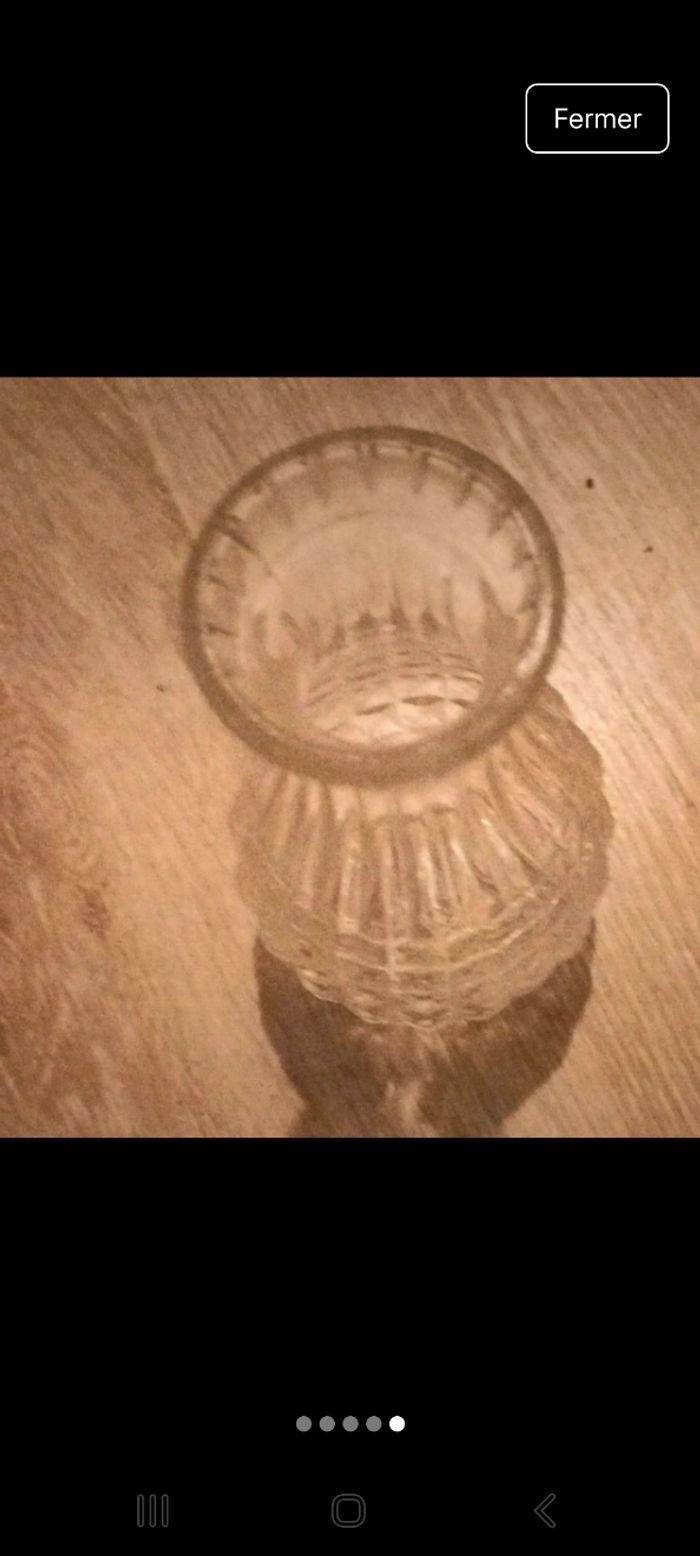 Vase cristal 16 cm - photo numéro 2