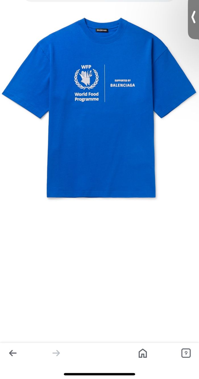 T-shirt Balenciaga x UNICEF - photo numéro 3