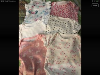 lot 6 bodies primark certain neuf 1 mois tbe