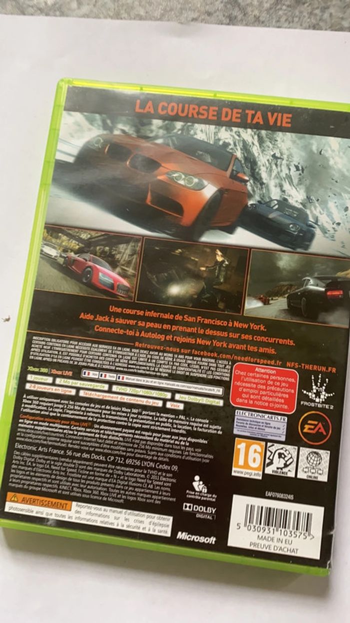 Need for speed the run xbox 360 - photo numéro 2