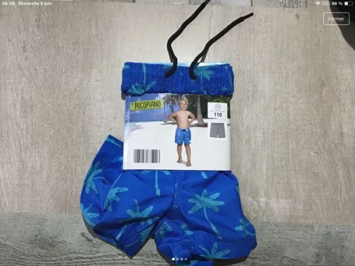 Neuf maillot surfer garçon