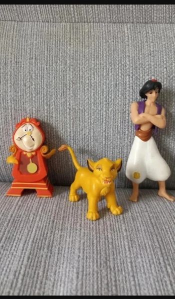 lot de 3 figurines wald disney