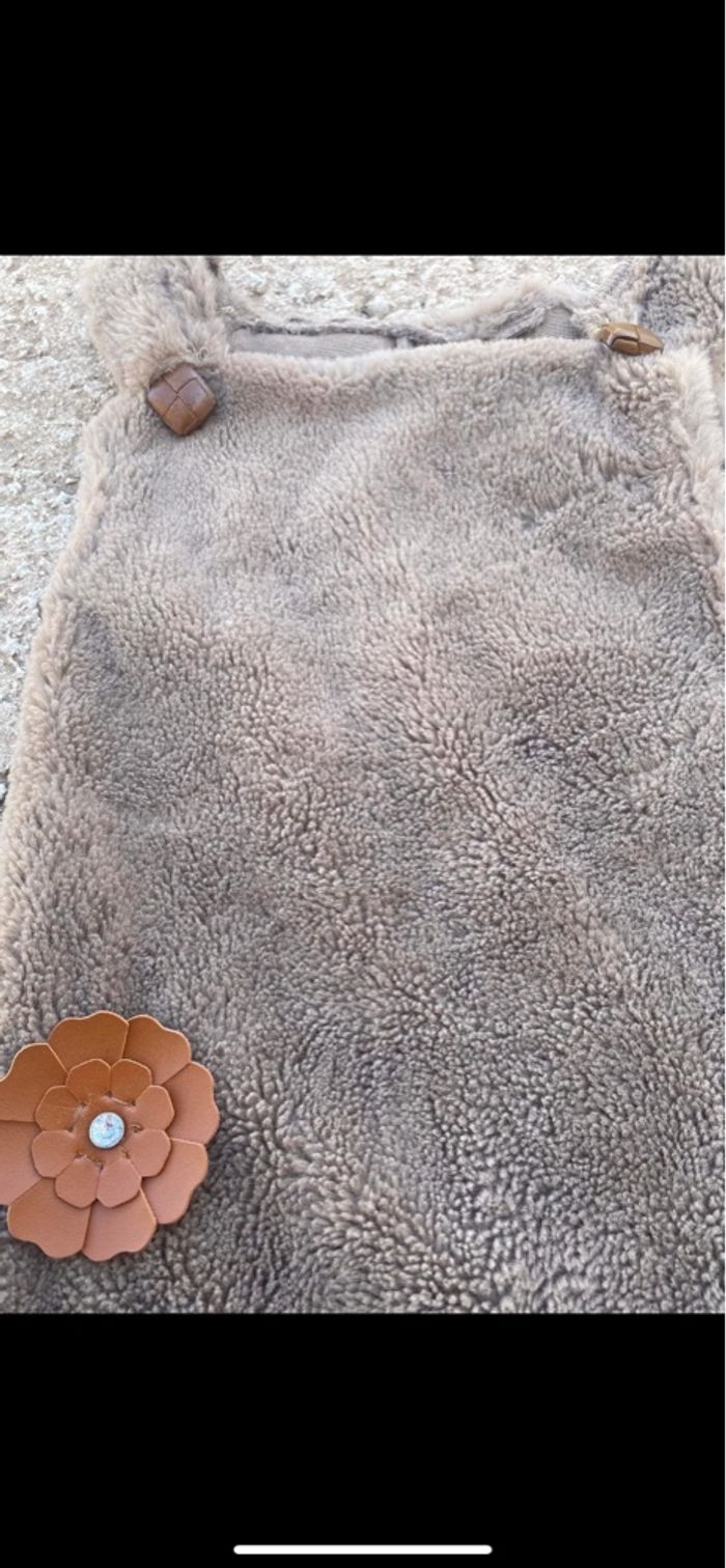 robe beige et marron hiver - photo numéro 2