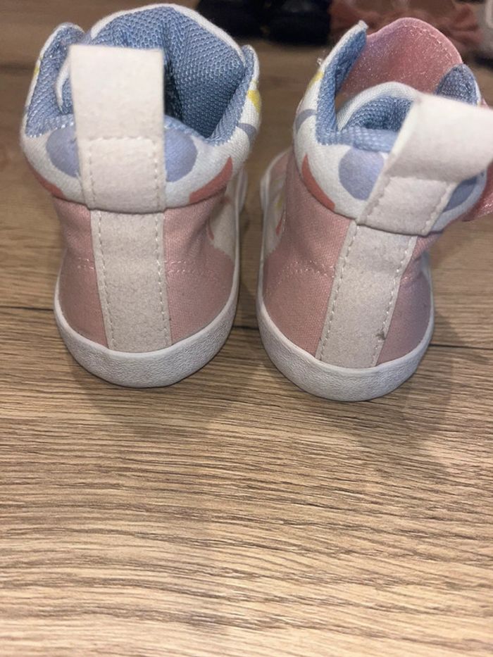 Basket montante toile comme neuve - photo numéro 4