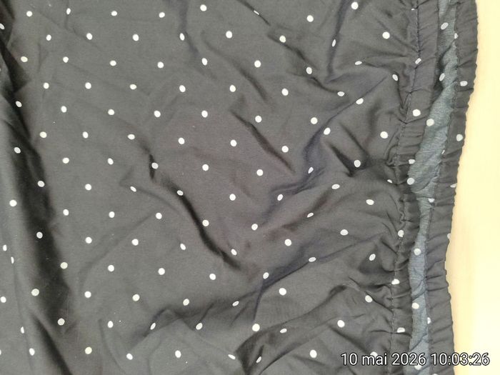 Top Fluide Noir à Pois Blancs – Janina (4XL) 52/54 - photo numéro 9