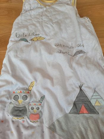 Turbulette hibou 18/36 mois