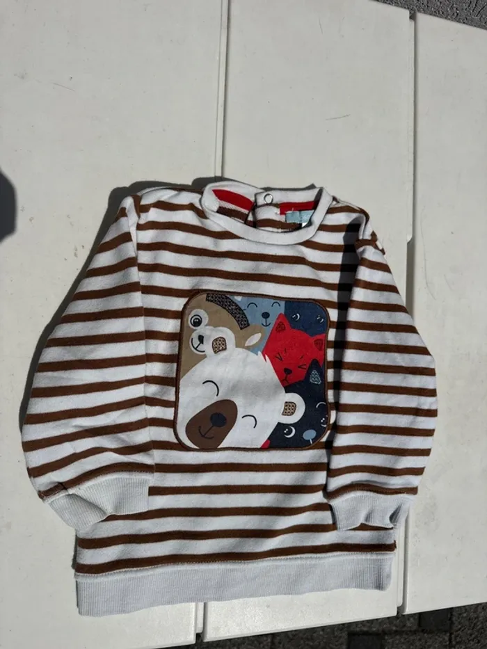 Pull obaibi 12 mois 74 cm