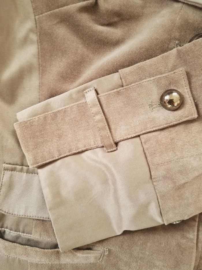 Manteau veste trench vintage long promod T 36 - photo numéro 7