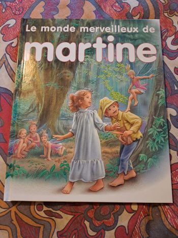 Livre Le monde merveilleux de Martine