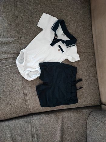 Ensemble body polo short