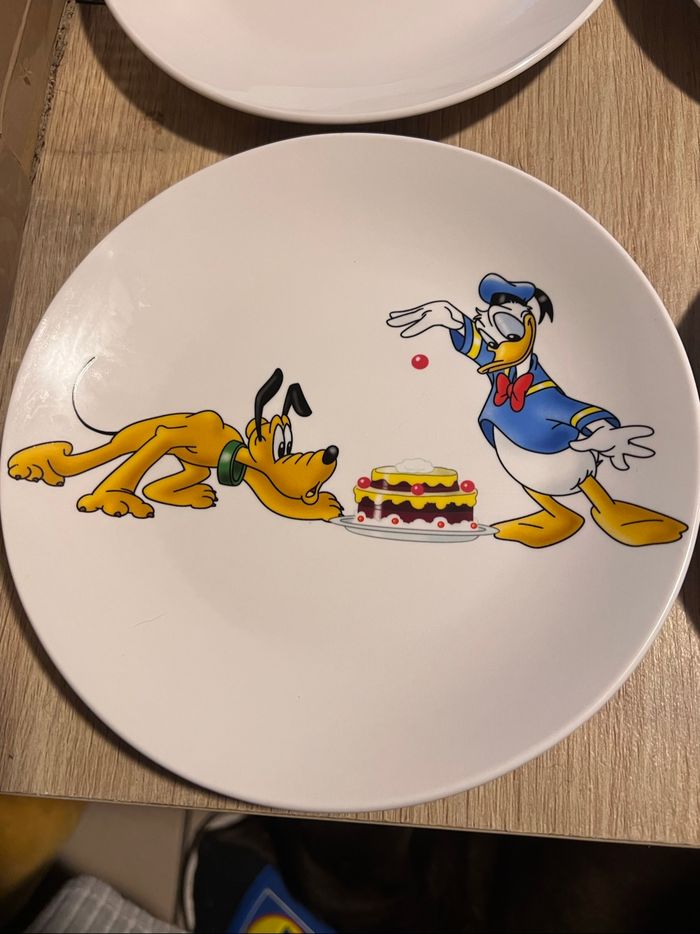 Assiettes à dessert en porcelaine - photo numéro 3