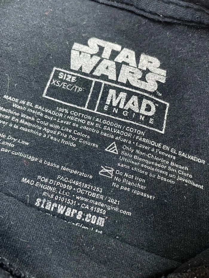 T-shirt garçon 6 ans Star Wars Walt disney World - photo numéro 3