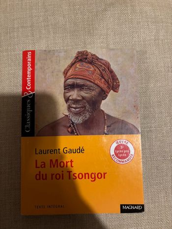 La mort du roi Tsongor de Laurent Gaudé
