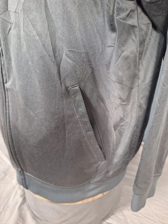 veste légère / Track jacket Nike vintage/ homme - taille XL / gris foncé - brodé (455) - photo numéro 6