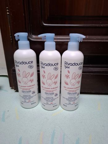 Lot de 3 gels lavant surgras 