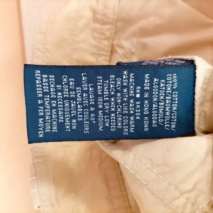 Pantalon cargo beige Ralph Lauren 100% coton - Taille 6 - Style utilitaire avec poches A593 - photo numéro 19