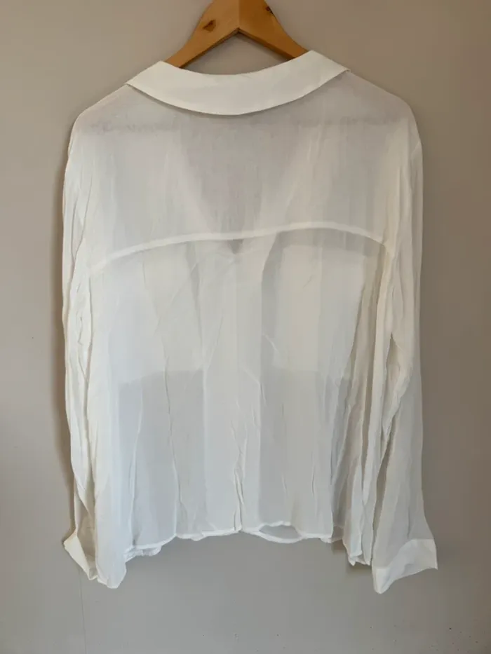 Chemise Zara blanche - photo numéro 2
