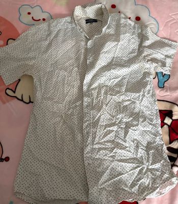 Chemise blanche manche courte