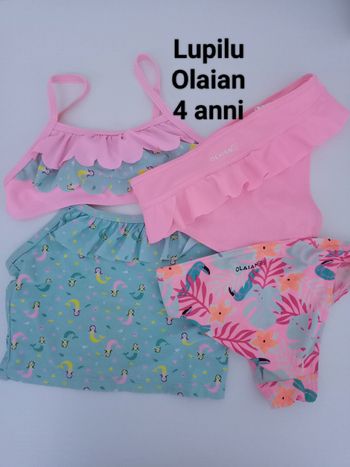 Set costumi 4 anni