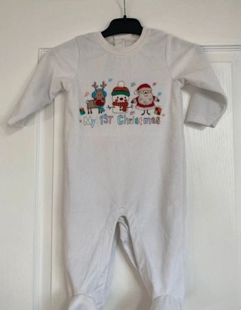 Pyjama de noël 6/9 mois
