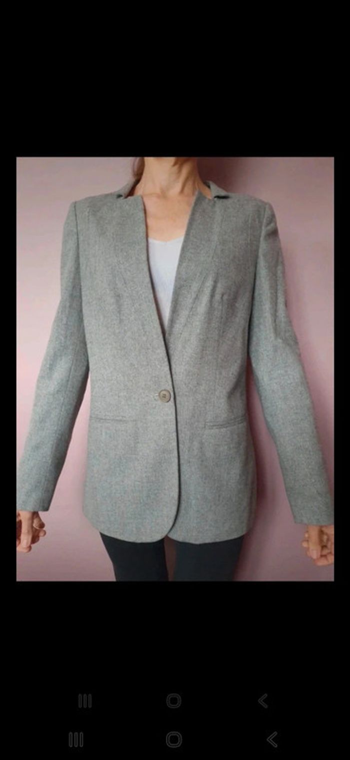 Veste gris clair