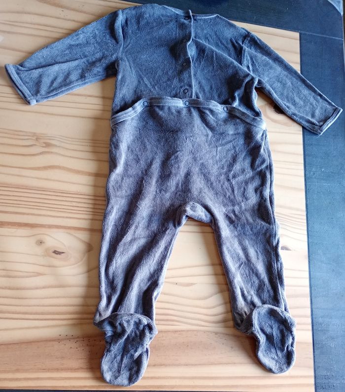 Pyjama velours bébé - photo numéro 3