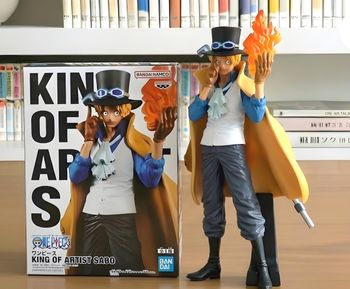 🏴‍☠️ [NEUF] One Piece - Figurine Sabo King Of Artist (Banpresto)