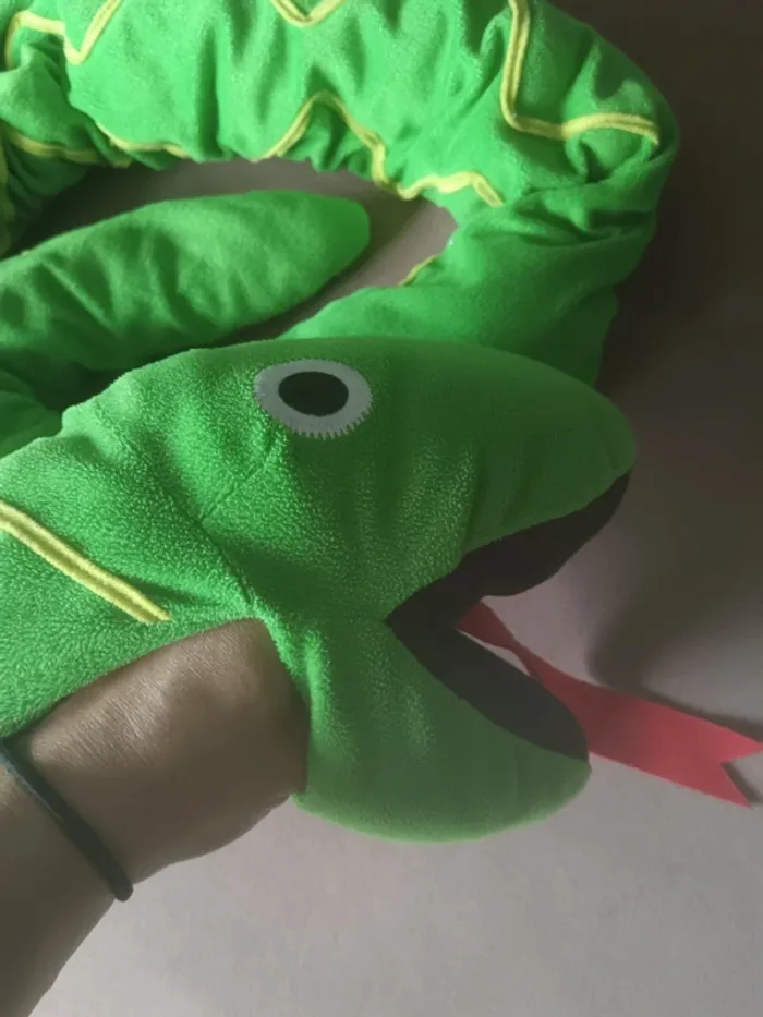 Peluche serpent marionnette - photo numéro 2