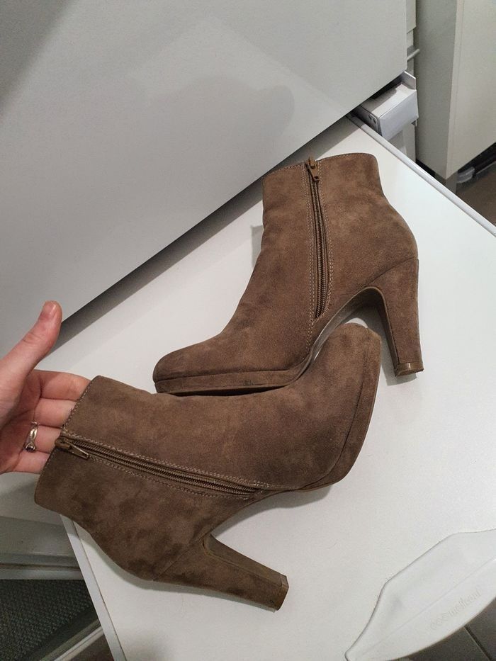 Bottines daim - photo numéro 3