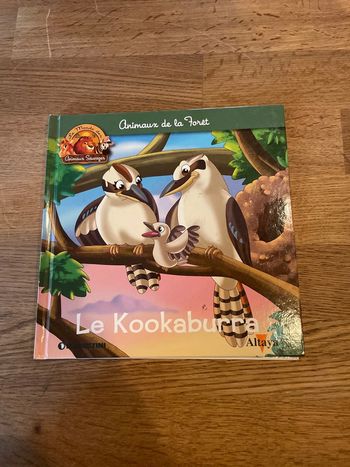 Livre Altaya Le monde des animaux Sauvages Animaux de la forêt Le Kookaburra