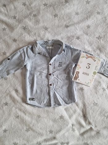 Chemise 3 ans