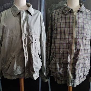 Veste zippée réversible taille XL