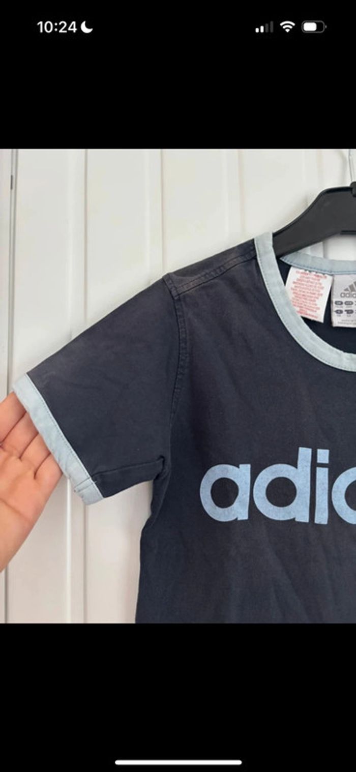 T-shirt Vintage Adidas Pour Enfants - photo numéro 2